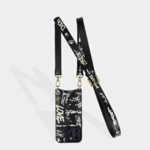 Bandolier Love Print extended pouch